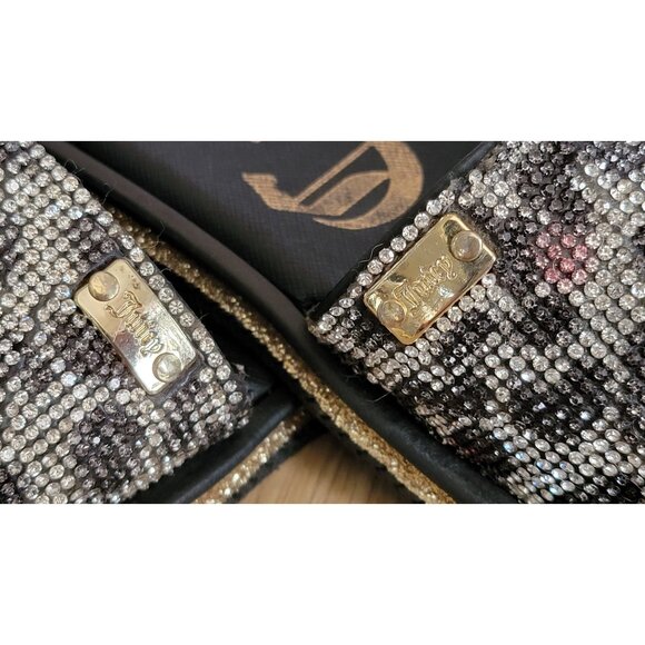 Juicy Couture Womens Rhinestone Slide Sandals Size 10 - Picture 5 of 8